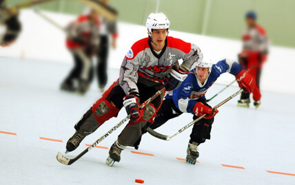 Ice Court hockey tile system